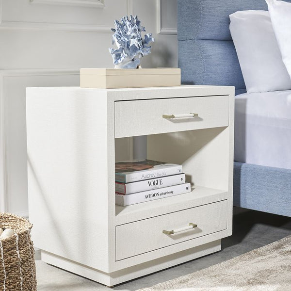 Taylor Bedside Chest, White