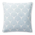 Sandbar Pillow - Sky/Coastal Blue, 20" x 20"
