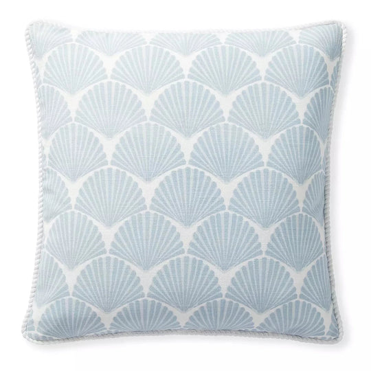 Sandbar Pillow - Sky/Coastal Blue, 20" x 20"