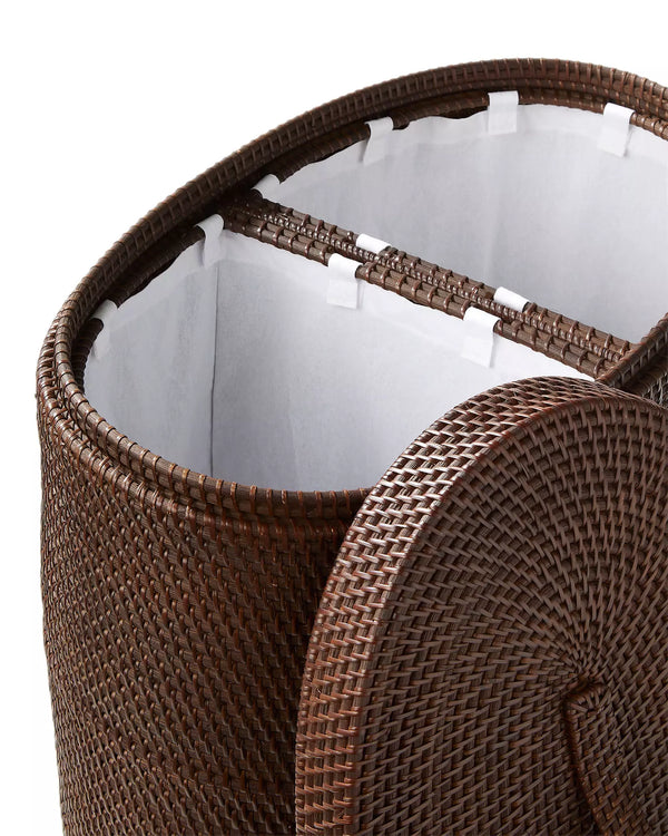 Inverness Double Hamper - Earth, 28" x 16.5"