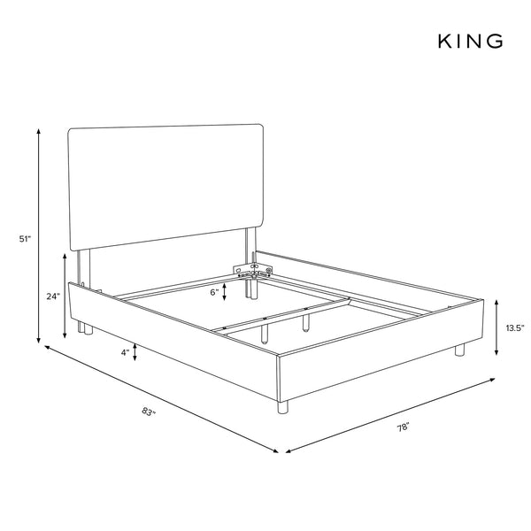 Kulligan Bed, Midnight Navy