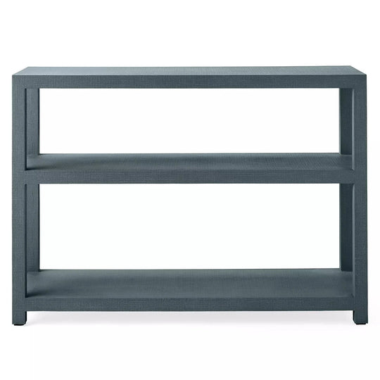 Driftway Low Shelf - Indigo, 56"W x 18"D
