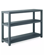 Driftway Low Shelf - Indigo, 56"W x 18"D