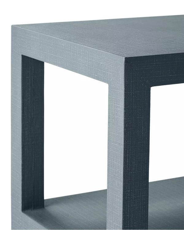 Driftway Low Shelf - Indigo, 56"W x 18"D