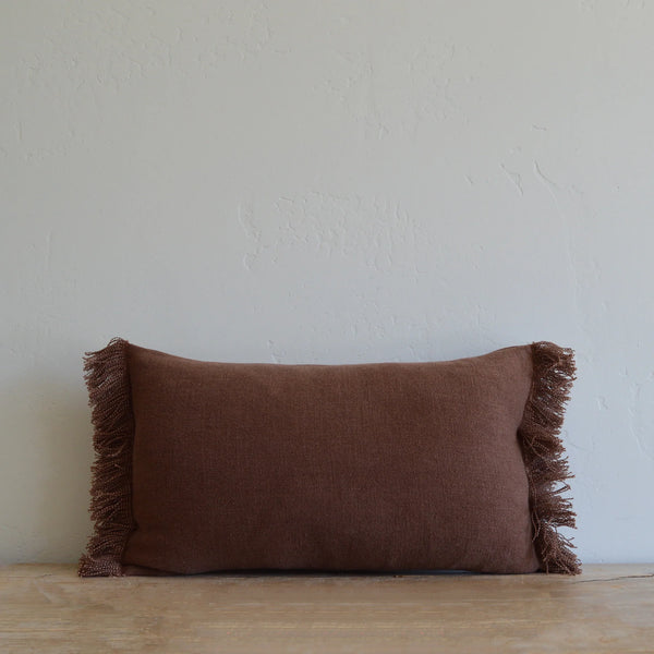 Sienna Belgian Fringe Lumbar, 12" x 20"