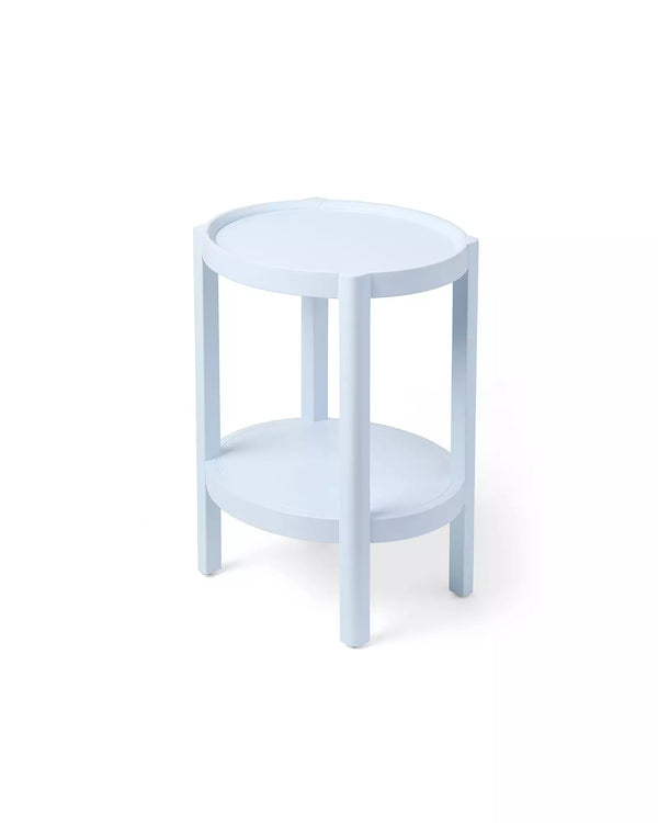 Deen Side Table - Sky, 16.4"W x 13.4" D