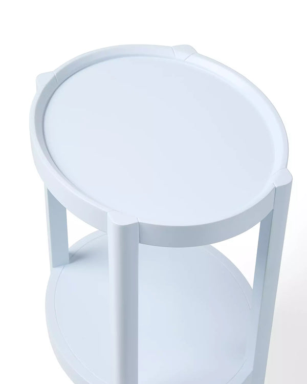 Deen Side Table - Sky, 16.4"W x 13.4" D