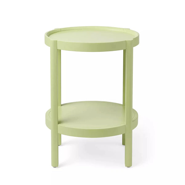 Deen Side Table - Pear, 16.4"W x 13.4" D