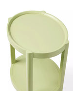 Deen Side Table - Pear, 16.4"W x 13.4" D