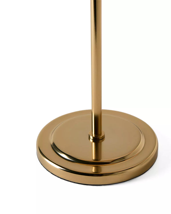Arden Table Lamp - Brass/Rattan, 22.75"H