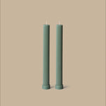 Column Pillar Candle Duo, Eucalyptus