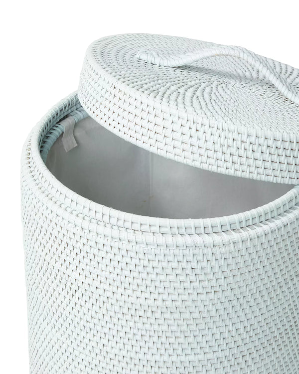 Inverness Single Hamper - Sky, 16.5" Dia