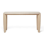 Rocco Console, Travertine, 32”H x 60.5W x 19”D