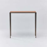 Auburn Small Console, Caramel, 35.5"H x 35.5"W x 10"D