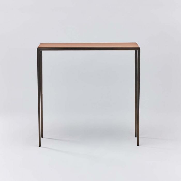 Auburn Small Console, Caramel, 35.5