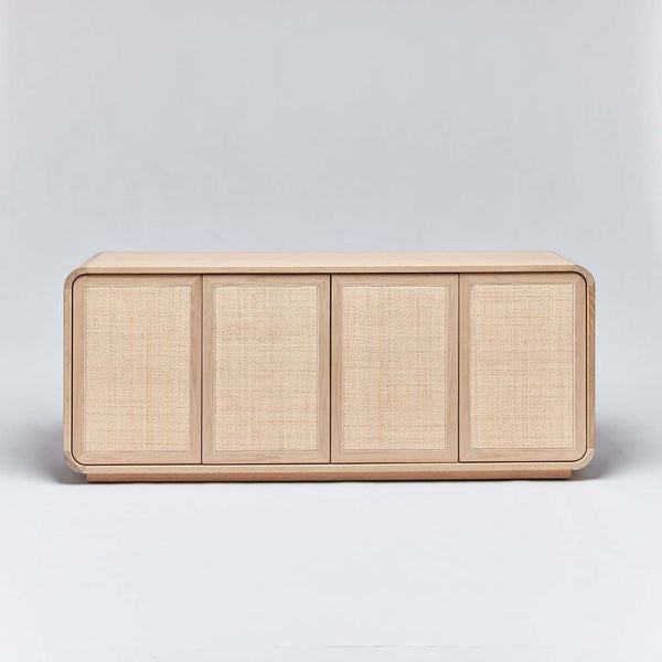 Marsh Credenza, Saddle, 75"W x 18"D x 31"H