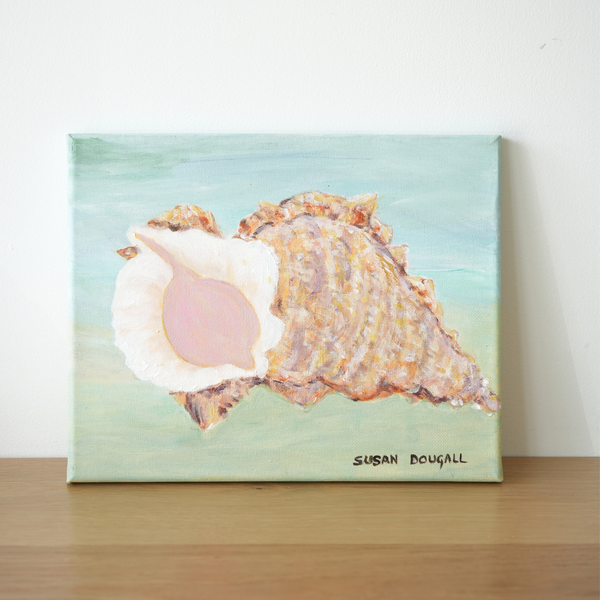 Sea Shell II, Original Art, 10"W x 8"H