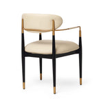 Cidra Chair, Matte Black/ Latte