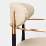 Cidra Chair, Matte Black/ Latte