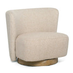 Dorian Swivel Lounge Chair, Seed
