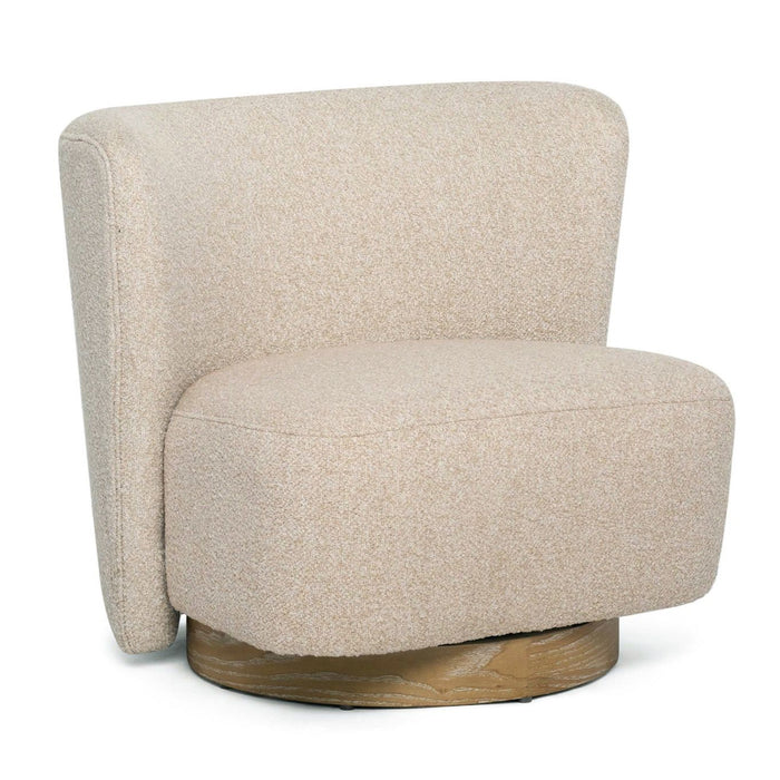 Dorian Swivel Lounge Chair, Seed