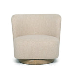 Dorian Swivel Lounge Chair, Seed