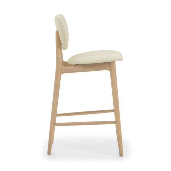 Stella Counter Stool, Acorn Vegan Leather