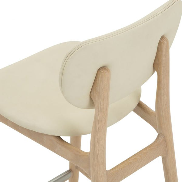 Stella Counter Stool, Acorn Vegan Leather