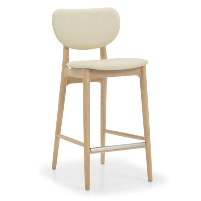 Stella Counter Stool, Acorn Vegan Leather