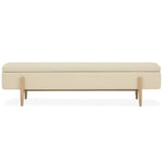 Brynn Storage Bench, Acorn, 18"H x 72"W x 19"D