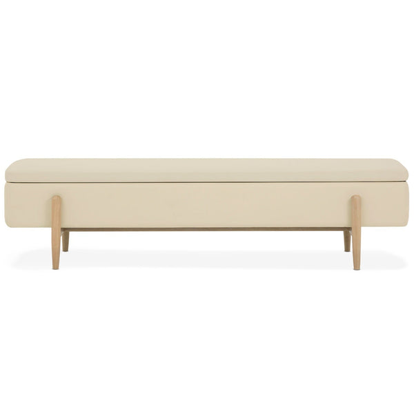 Brynn Storage Bench, Acorn, 18"H x 72"W x 19"D