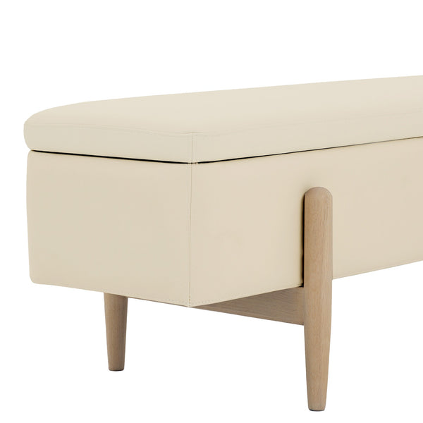 Brynn Storage Bench, Acorn, 18"H x 72"W x 19"D