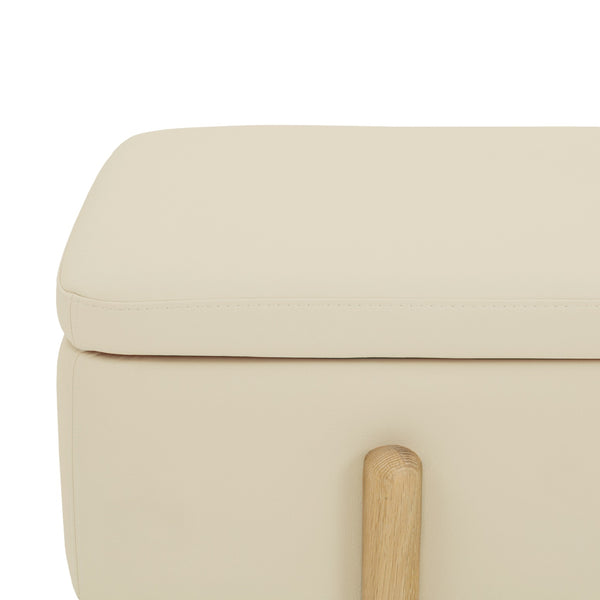 Brynn Storage Bench, Acorn, 18"H x 72"W x 19"D