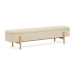Brynn Storage Bench, Acorn, 18"H x 72"W x 19"D