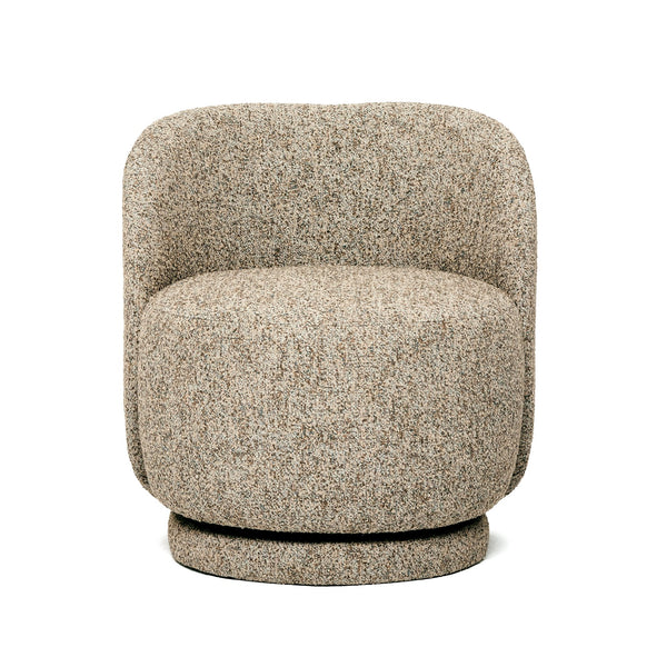 Oslo Swivel Lounge Chair - Hearth, 27"W
