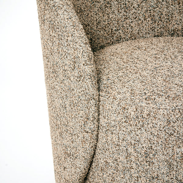 Oslo Swivel Lounge Chair - Hearth, 27"W