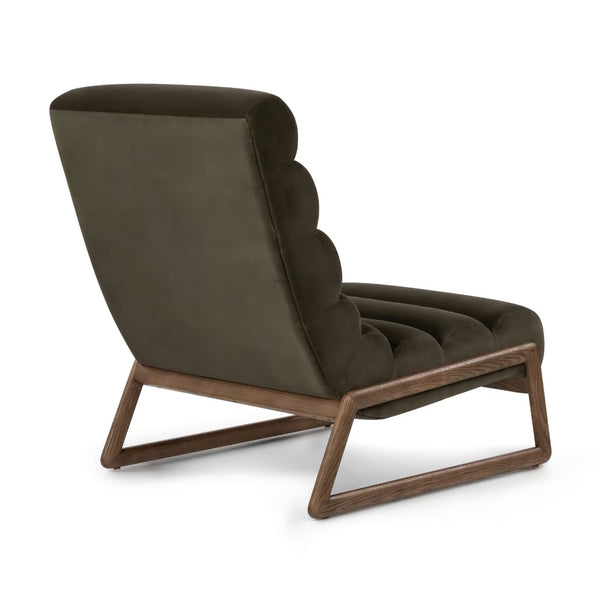 Milo Lounge Chair with Ottoman  - Venice Cypress