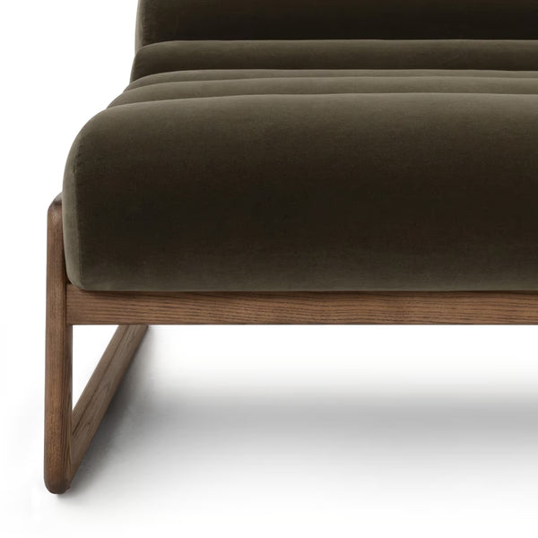 Milo Lounge Chair with Ottoman  - Venice Cypress