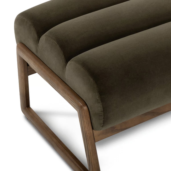 Milo Lounge Chair with Ottoman  - Venice Cypress