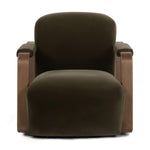 Lucerne Swivel Chair - Venice Cypress, 32"W