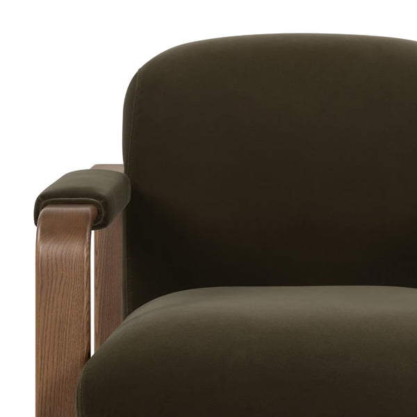 Lucerne Swivel Chair - Venice Cypress, 32"W