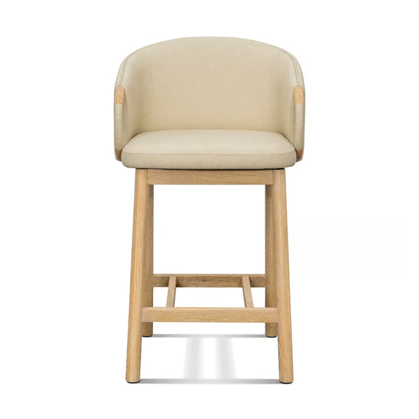 Archer Swivel Counter Stool - Saddle