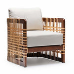 Palms Lounge Chair, Chestnut