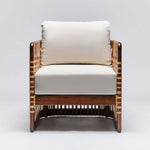 Palms Lounge Chair, Chestnut