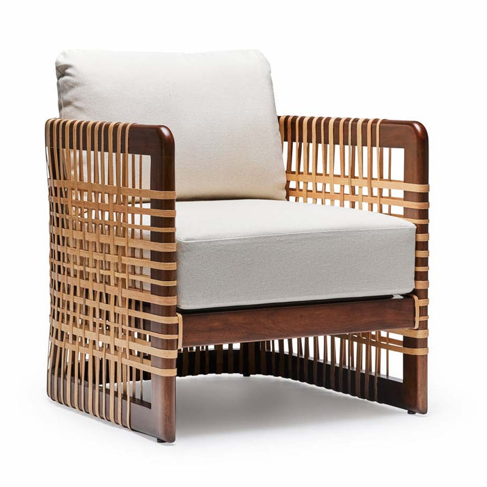Palms Lounge Chair, Chestnut
