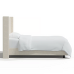 Clare Shelter Bed, Talc Linen, King & Queen