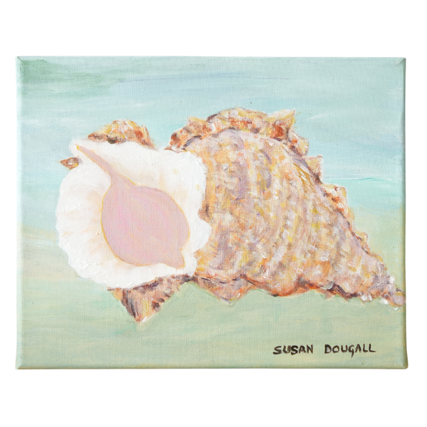Sea Shell II, Original Art, 10"W x 8"H