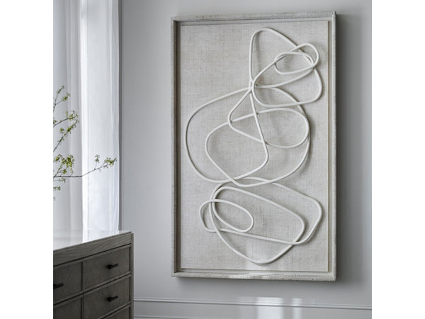 Whitney Rattan Wall Decor, 72" W x 45" H