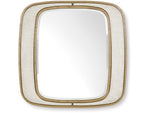 Wesley Mirror, 41.25"W x 40.5"H