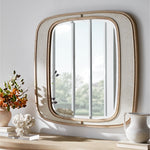 Wesley Mirror, 41.25"W x 40.5"H